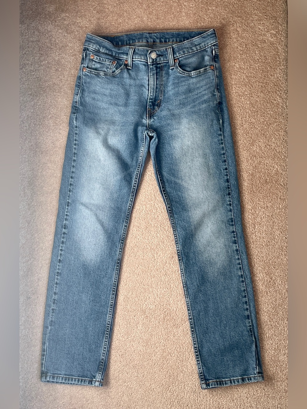 514 Levi's Men’s Medium Wash Straight Men's Jeans, 30x30